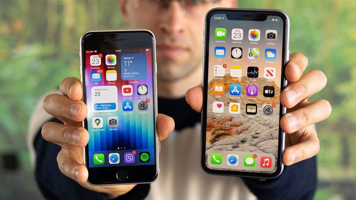 iPhone SE 2 và iPhone 11