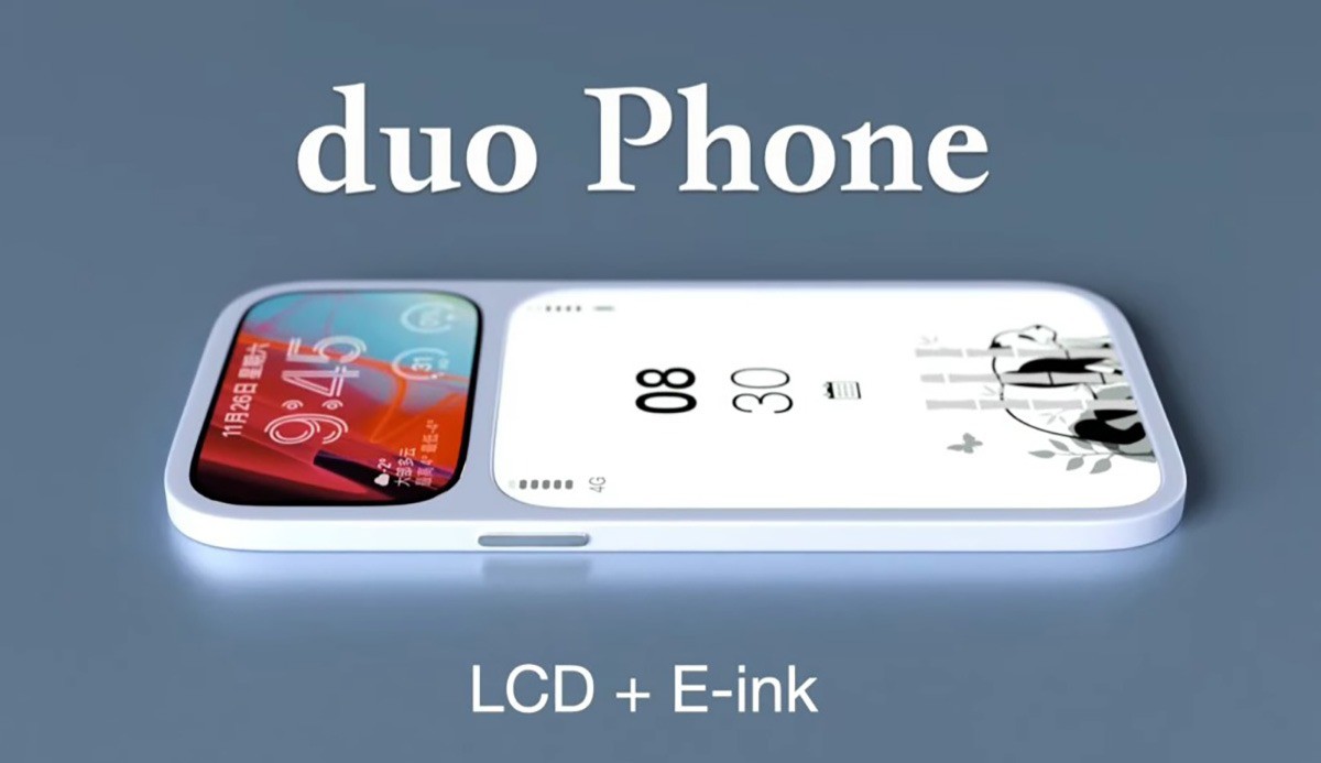 Chiêm ngưỡng concept smartphone với thiết kế hai màn hình ở mặt trước - 1