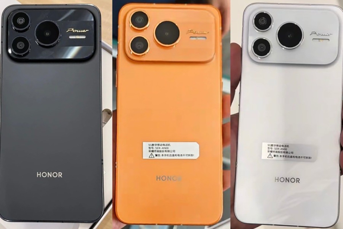 Hình ảnh rò rỉ Honor Power 2