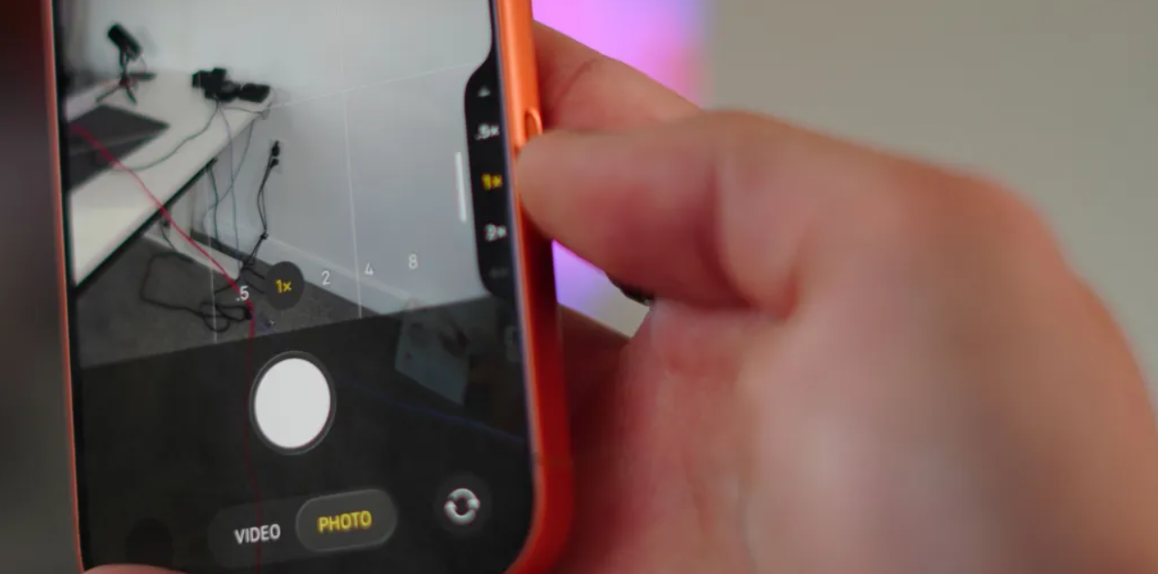 Giao diện camera của&nbsp;iPhone 17 Pro Max.