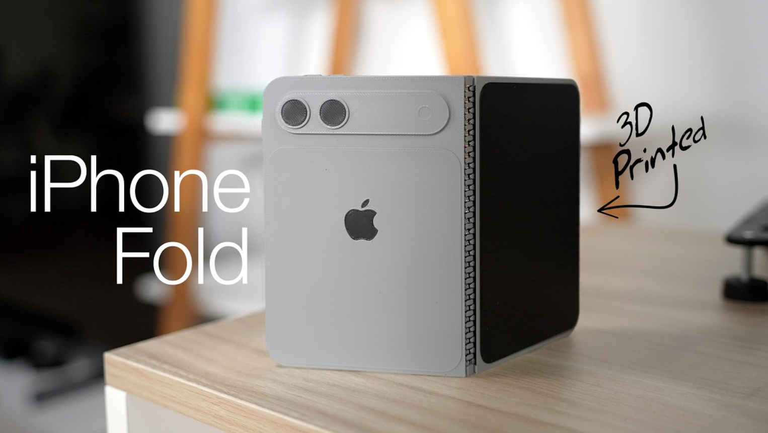 Ảnh concept iPhone Fold.
