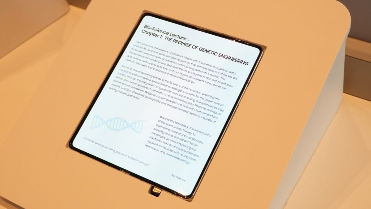 Galaxy Z Fold8 có thể trang bị màn hình thế hệ mới&nbsp;của Samsung.