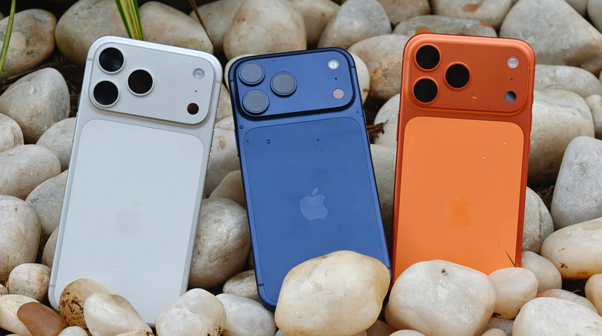 Các màu nổi bật của iPhone 17 Pro.