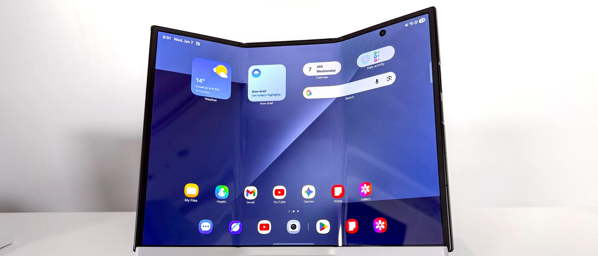 Người dùng sẽ có trải nghiệm thoải mái trên&nbsp;Galaxy Z TriFold.