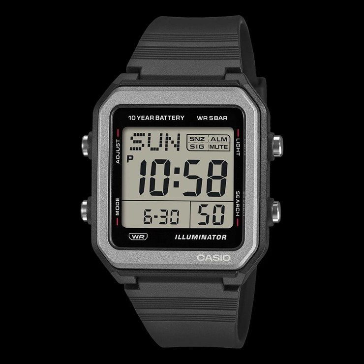 Hai lựa chọn màu sắc của&nbsp;Casio W-221H.