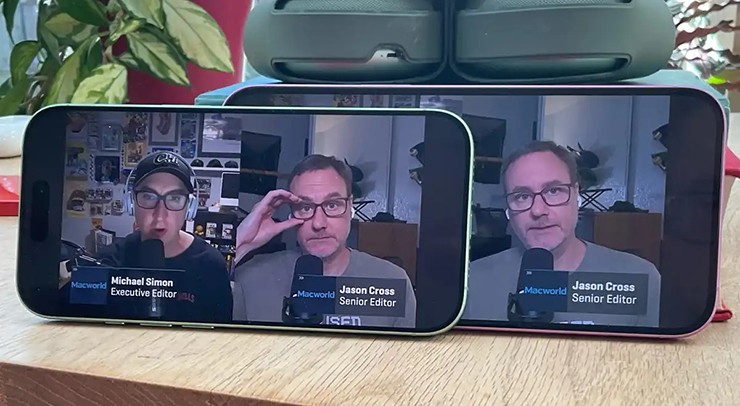 Màn hình iPhone 16 Plus có lợi thế về kích thước hiển thị.