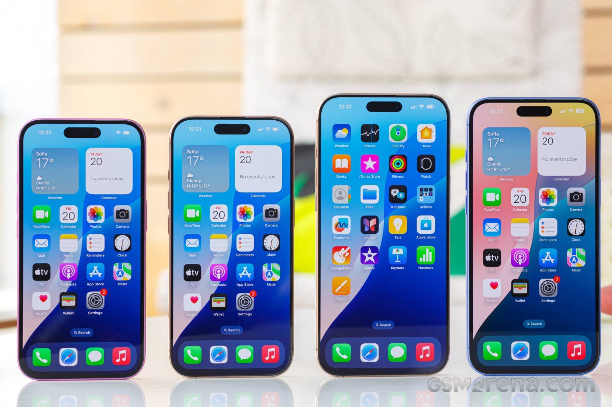 Dòng iPhone 16.