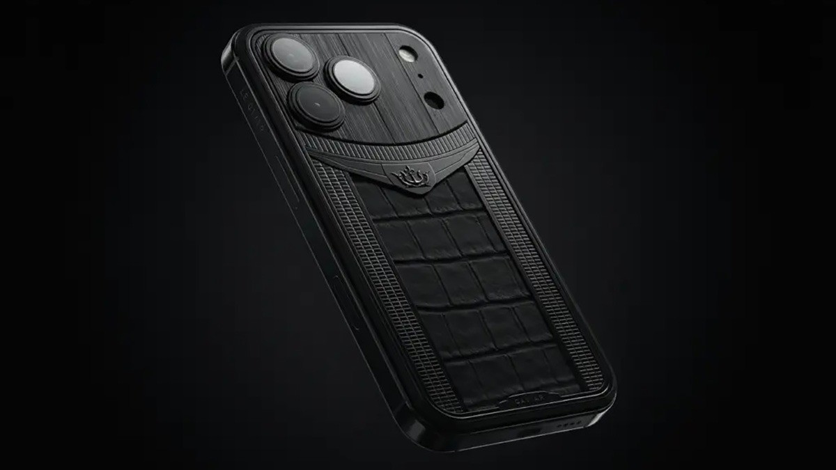 Caviar ra mắt iPhone 17 Pro Max với titan, da cá sấu và các chi tiết mạ vàng, giá từ 236 triệu đồng - 4