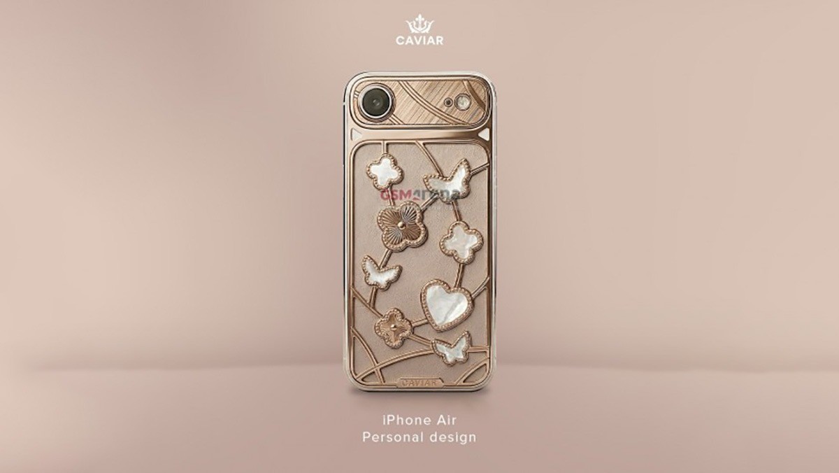 Caviar ra mắt iPhone Air làm từ da bê, khảm xà cừ và vàng 24k, giá gần 300 triệu đồng - 1
