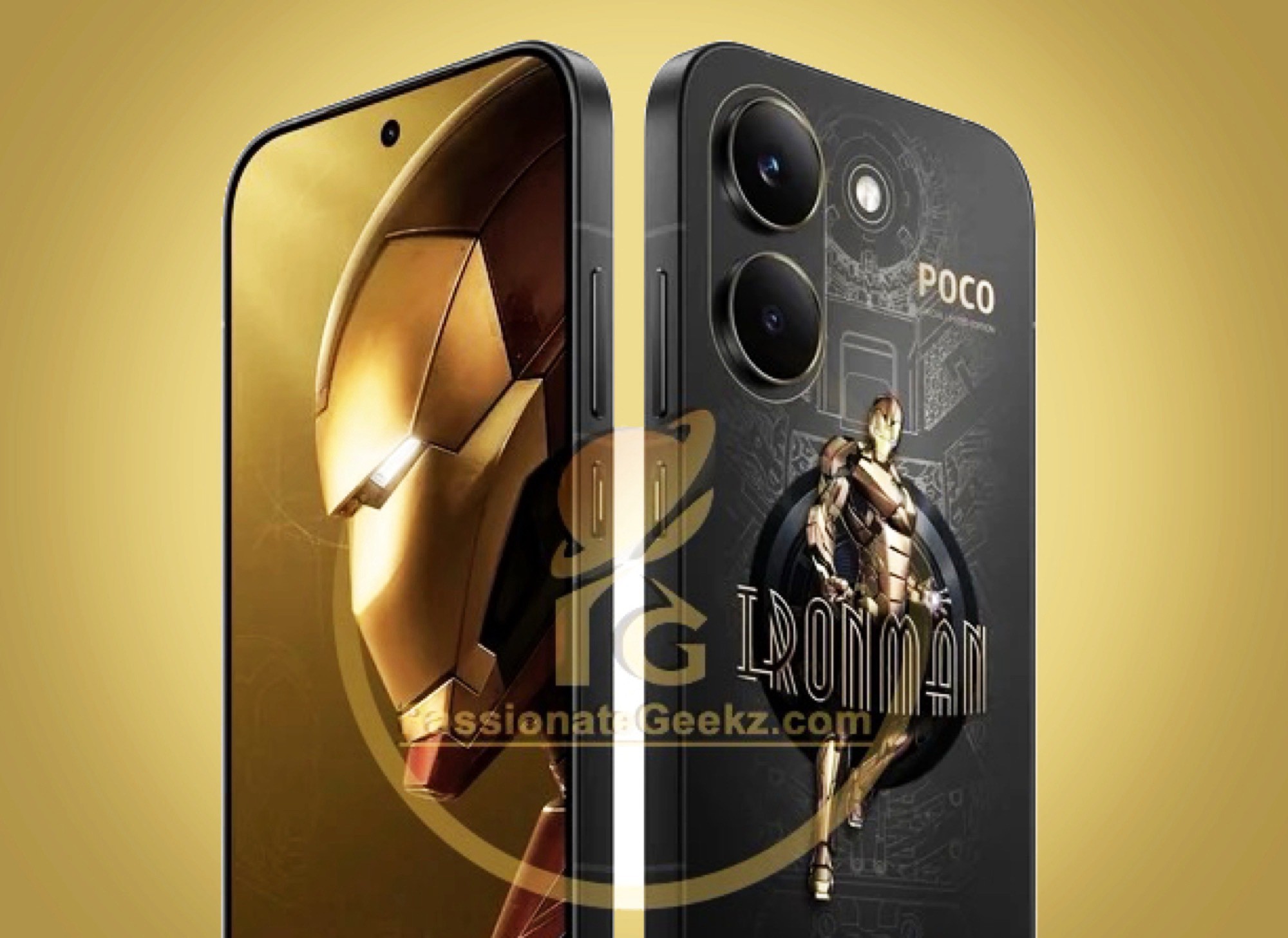 POCO X8 Pro Iron Man Edition lộ diện với thiết kế siêu anh hùng, cấu hình “khủng” - 2