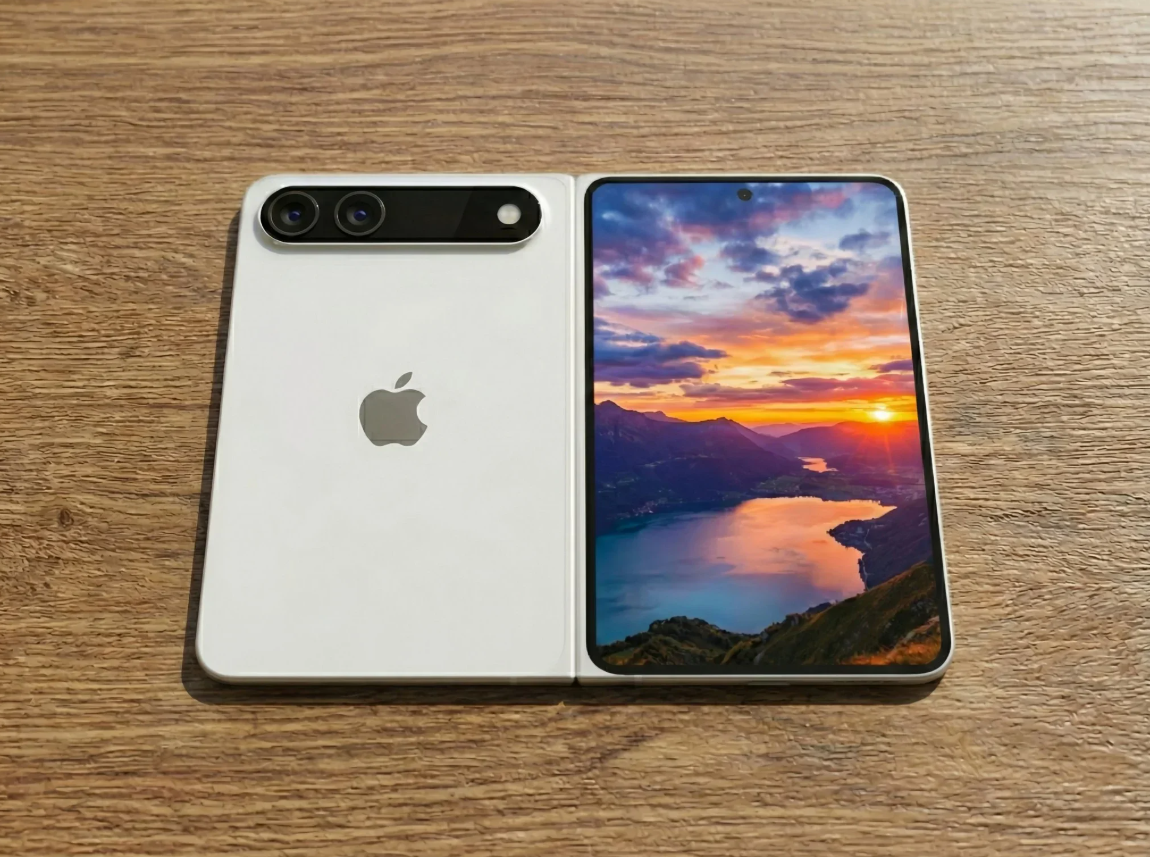 Ảnh concept iPhone Fold.
