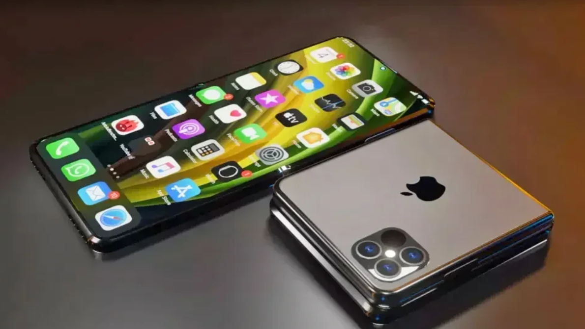 Ảnh concept iPhone Flip.