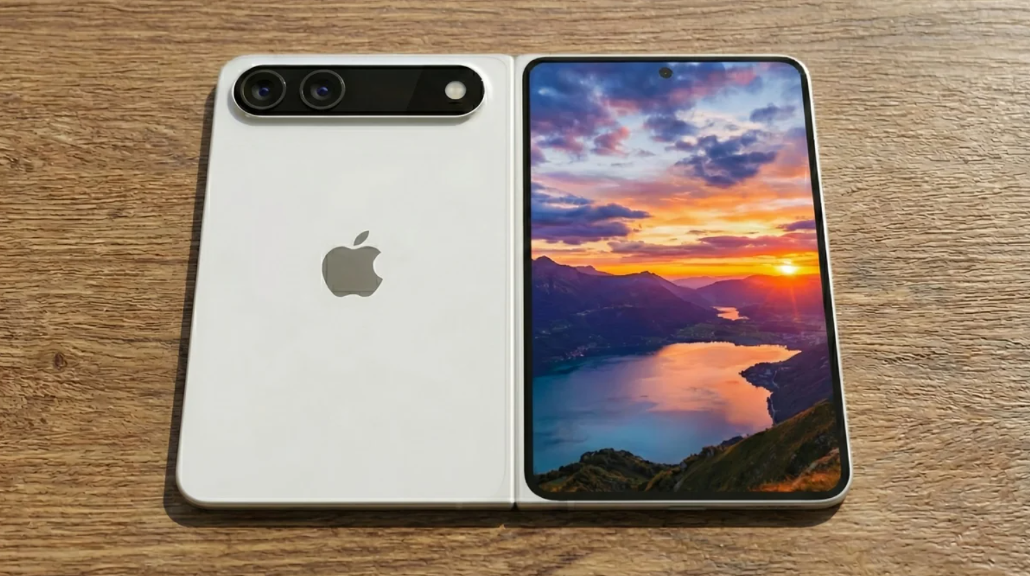 Ảnh concept iPhone Fold.