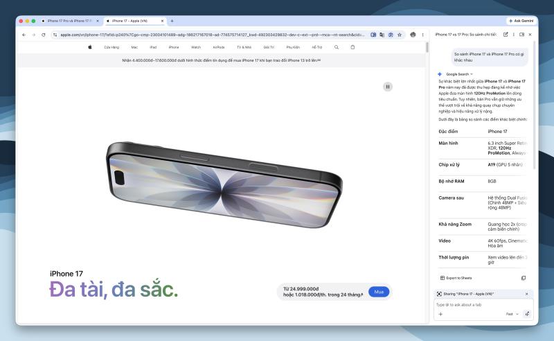 trình duyệt Google Chrome, AI trên Google Chrome, trải nghiệm Gemini, Gemini là gì, Google Gemini Pro ảnh 2 trinh duyet Google Chrome, AI tren Google Chrome, trai nghiem Gemini, Gemini la gi, Google Gemini Pro anh 2