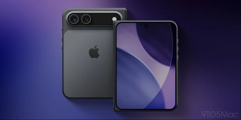 Ảnh concept iPhone Fold.