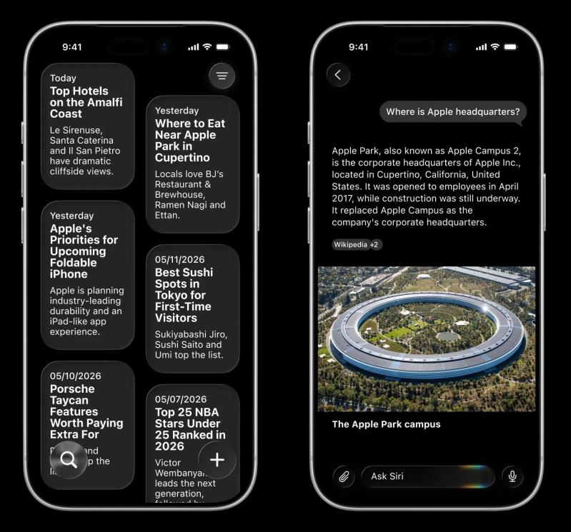 Siri phien ban moi,  cap nhat Siri,  Siri la gi,  Apple Intelligence la gi,  iOS 27 ra mat anh 2