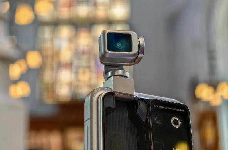 Honor Robot Phone,  gimbal chống rung smartphone,  gimbal DJI Osmo Pocket,  smartphone tích hợp gimbal ảnh 3