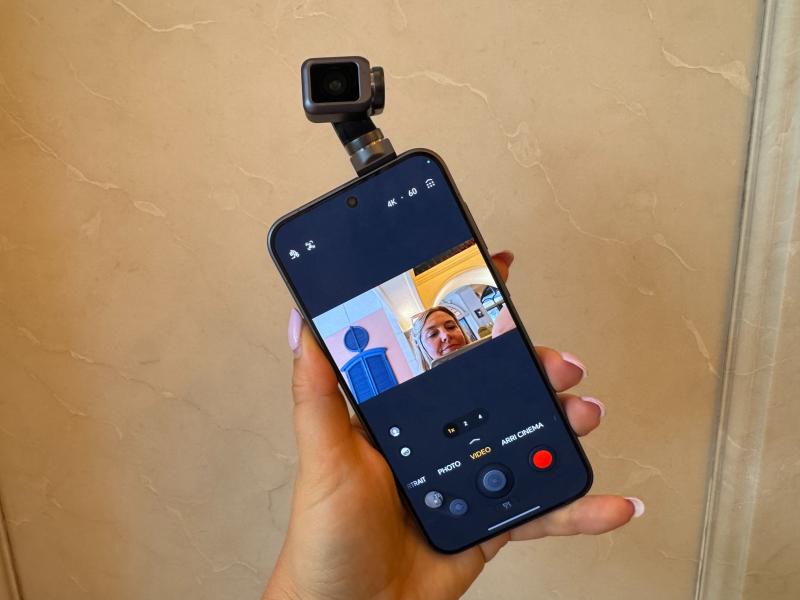 Honor Robot Phone,  gimbal chống rung smartphone,  gimbal DJI Osmo Pocket,  smartphone tích hợp gimbal ảnh 6