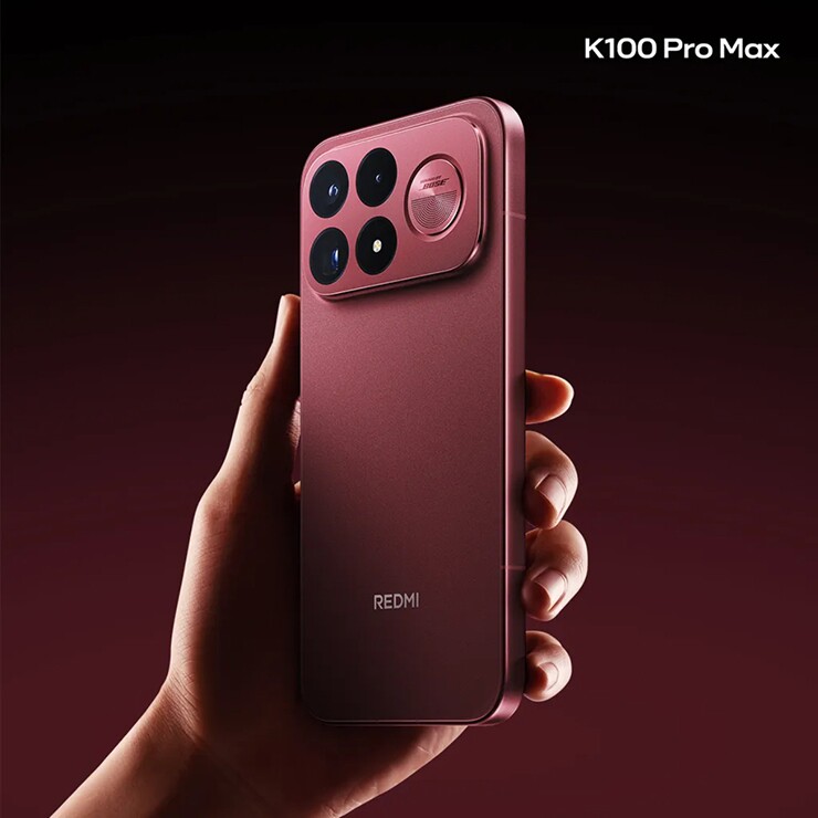 Thiết kế của REDMI K100 Pro Max rất giống với iPhone Pro.