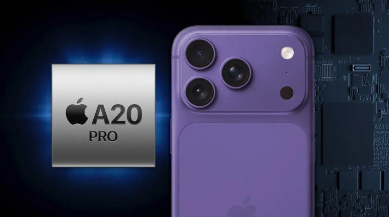 Cặp iPhone 18 Pro sẽ có chung chip A20 Pro.