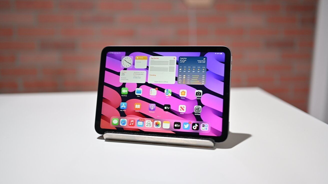 iPad mini.