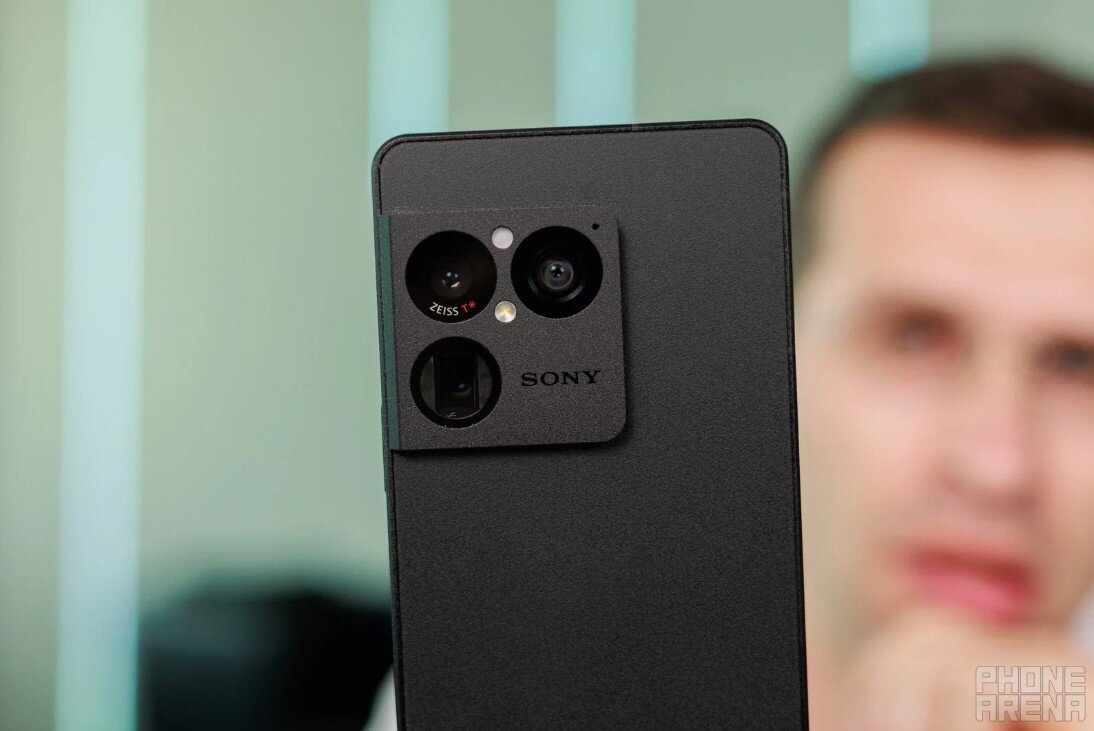 Cận cảnh camera của Sony Xperia 1 VIII.