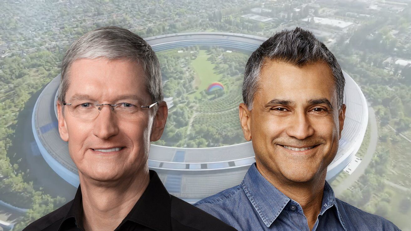 CEO Apple - Tim Cook (trái).