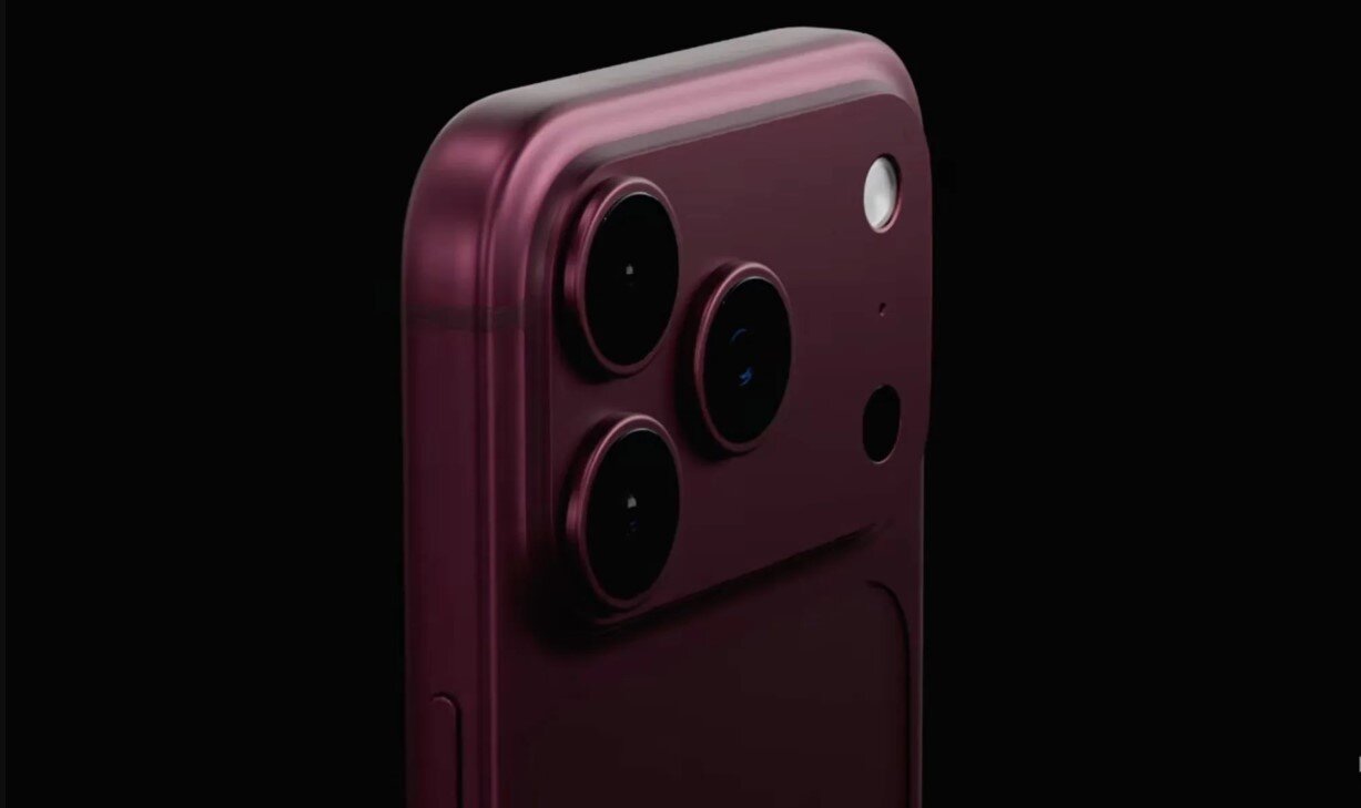 Ảnh concept iPhone 18 Pro.