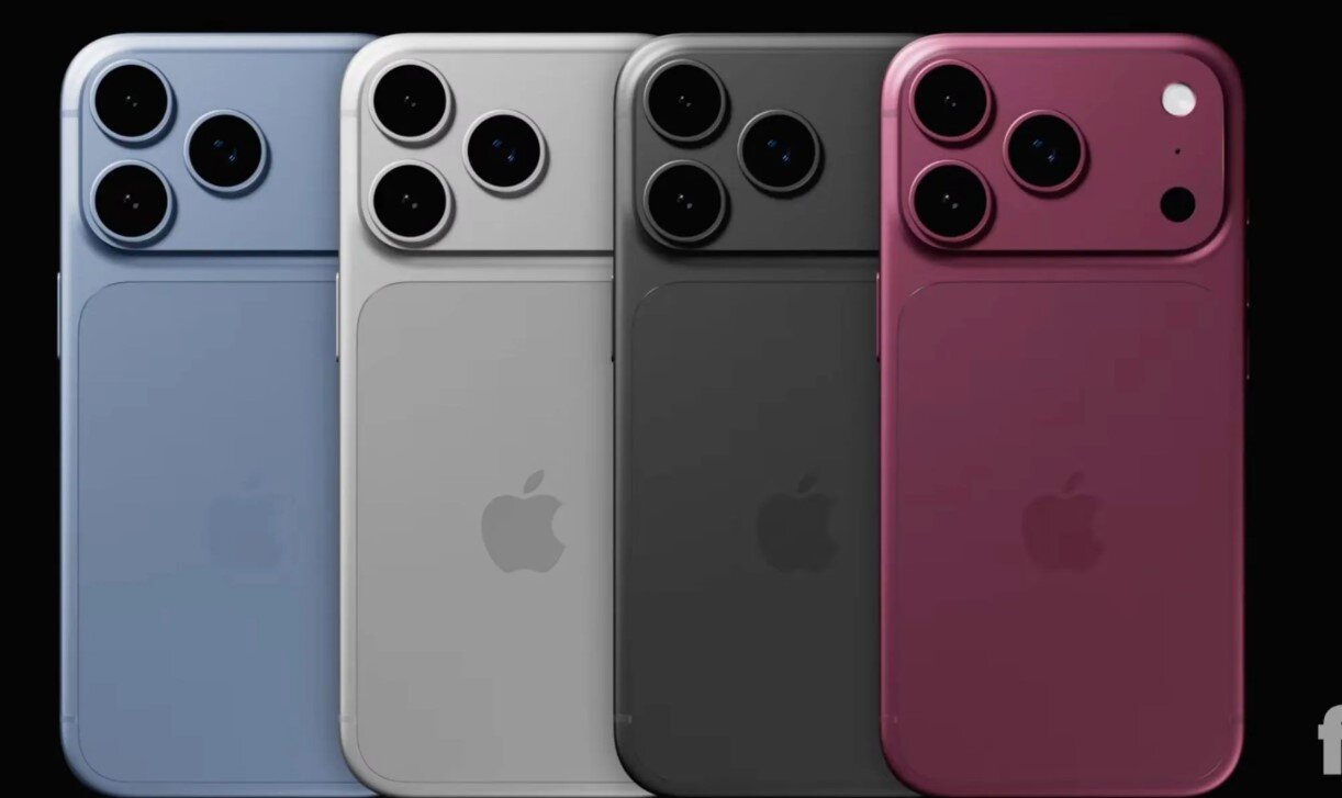 Ảnh concept iPhone 18 Pro.