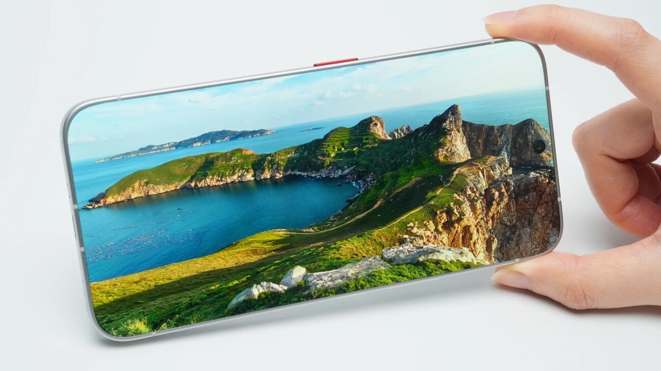 Ý tưởng điện thoại không viền màn hình của Tecno.