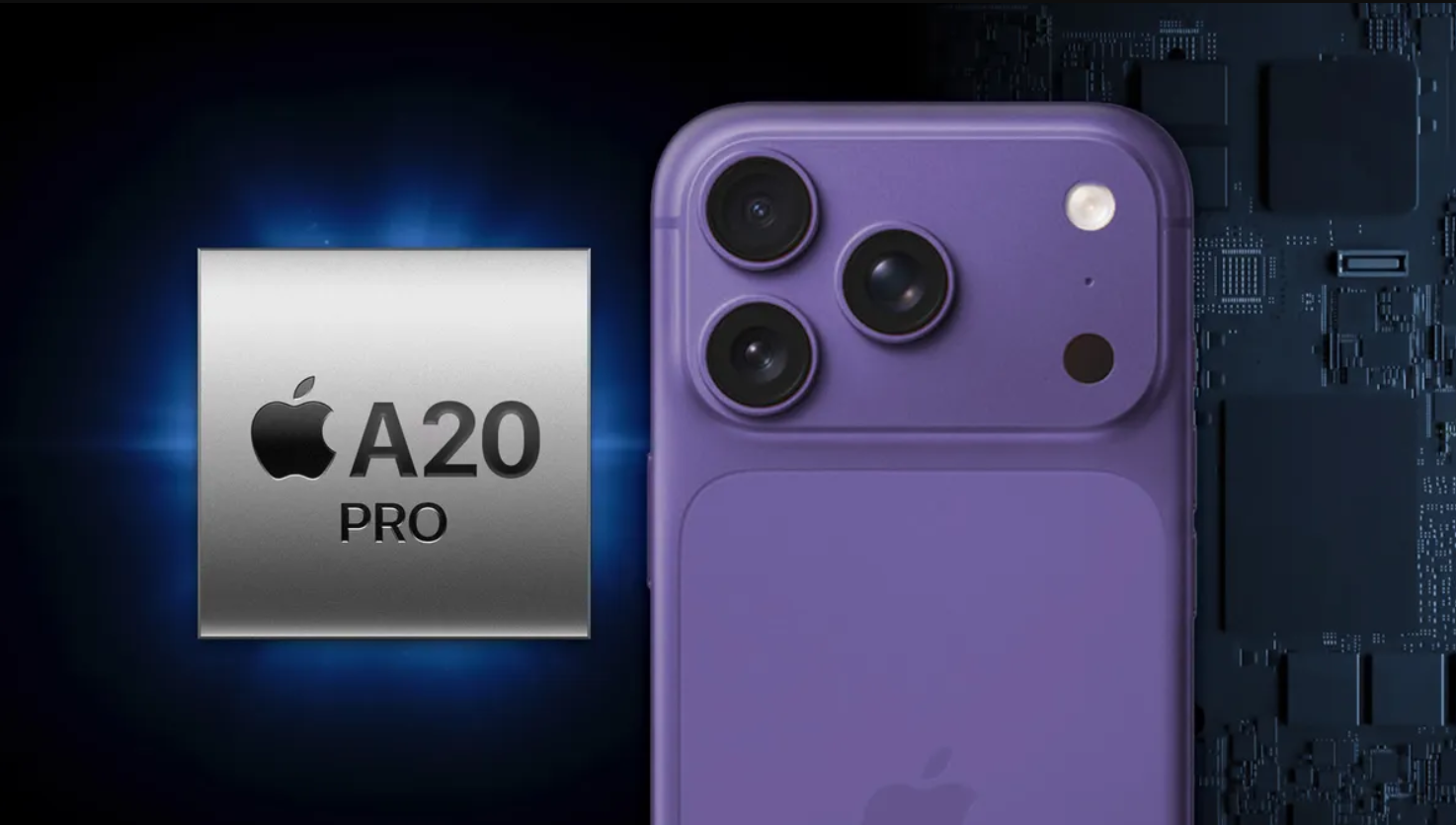 Bộ đôi iPhone 18 Pro sẽ được tích hợp chip A20 Pro.