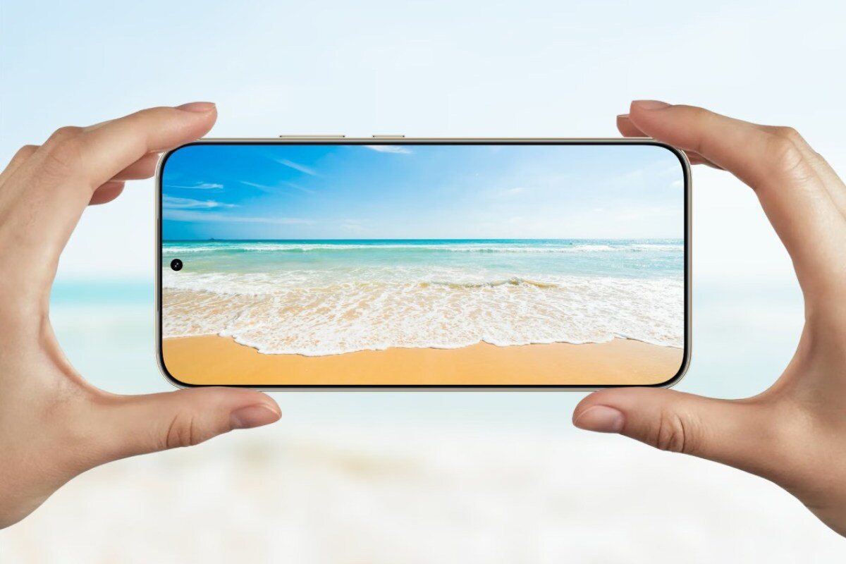 Honor X9e Pro có viền màn hình siêu mỏng.