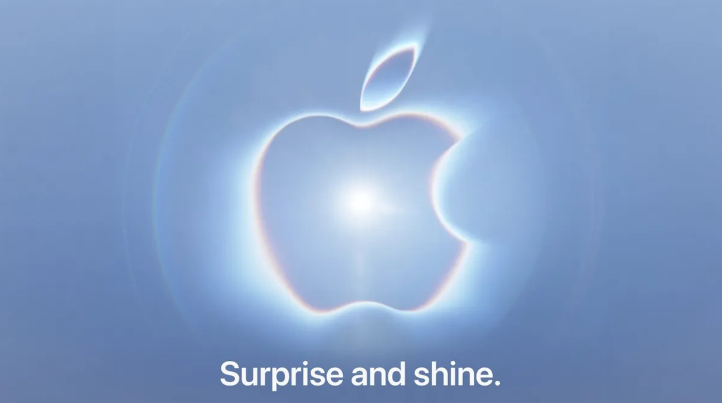 Hình ảnh quảng bá sự kiện của Apple.