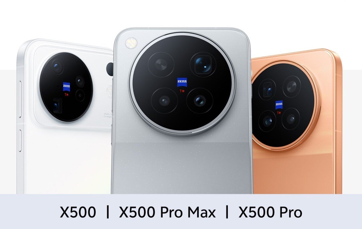 Bộ ba dòng Vivo X500.