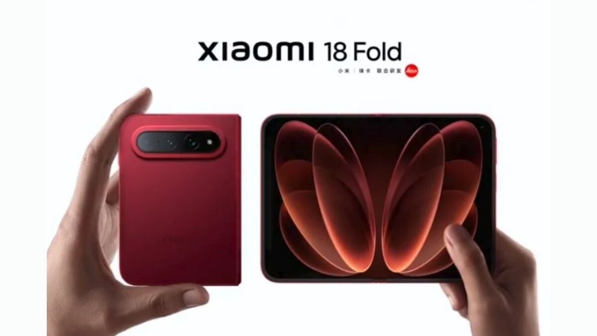 Xiaomi 18 Fold hé lộ thiết kế chính thức với màn hình gập mới độc đáo - 1