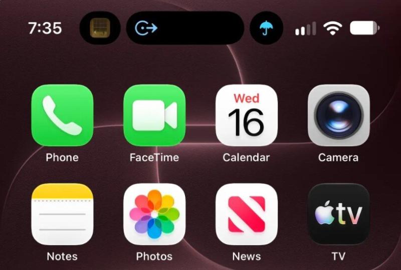 Khu vực Dynamic Island linh hoạt hơn trên iPhone 18 Pro.