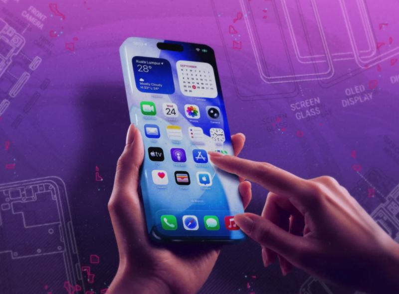 Ảnh concept iPhone 20 Pro.
