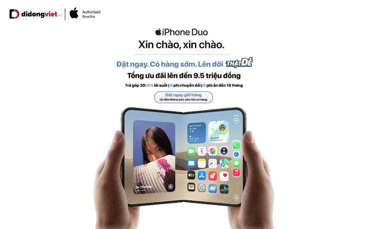 Dòng người xếp hàng dài đợi mua iPhone Duo - 4